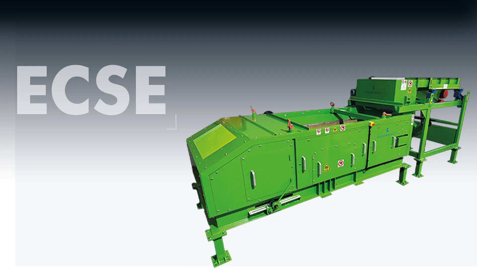 ECSE EKSENTRİK EDDY CURRENT METAL AYIRICI