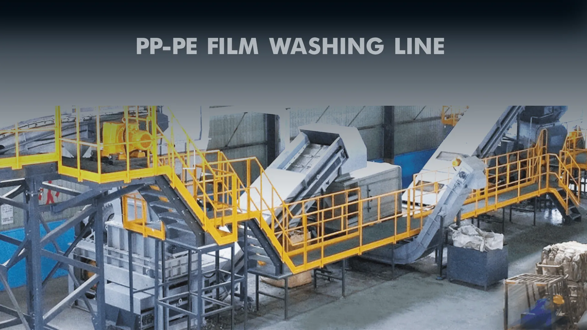 PP-PE FILM WASHING LINE